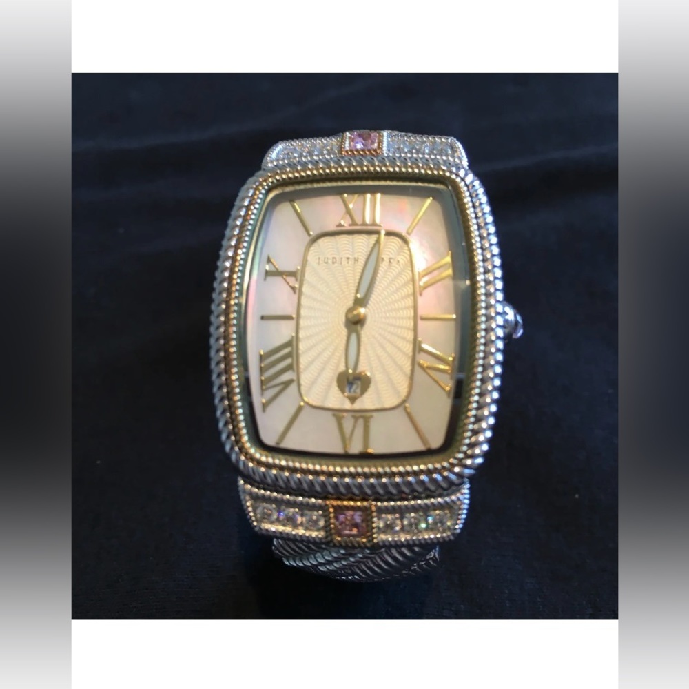 Pre-Loved Judith Ripka Stainless Steel Watch